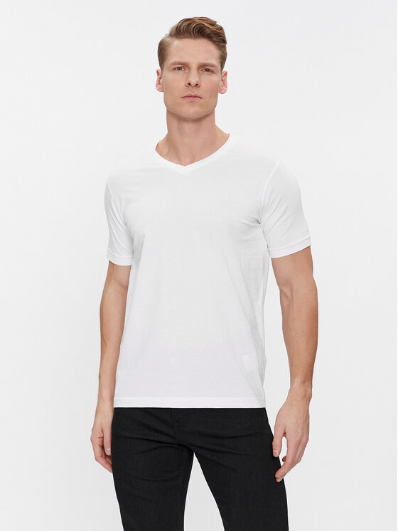 KARL LAGERFELD KARL LAGERFELD Conjunto de camisetas 765001 500298 Blanco Slim Fit
