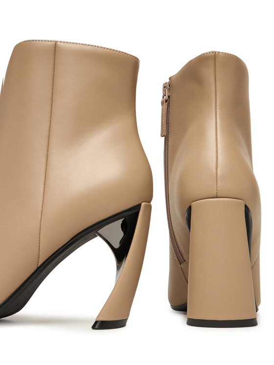 United Nude Ботильйони United Nude Zuma Bootie Hi 1095293216 Бежевий