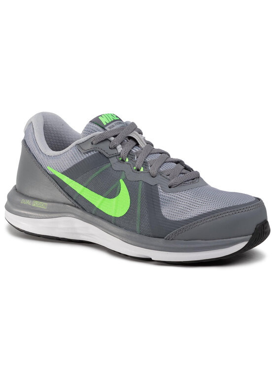 Nike Buty do biegania Nike Dual Fusion X 2 (GS) 820305 003 Szary