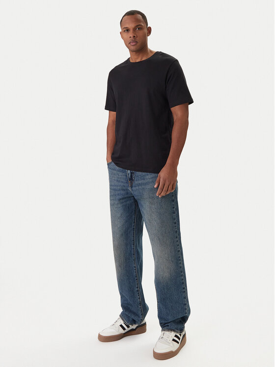 Jack & Jones Jack & Jones Majica Orrganic Basic 12156101 Črna Slim Fit