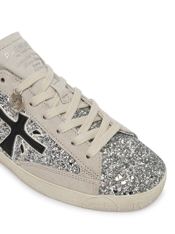 Premiata Sneakersy Premiata Stevend Var 8060 Srebrny