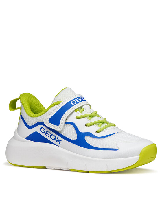 Geox Sneakersy Geox J Pro-Ran Boy J65P7F 01454 C0293 M Biały