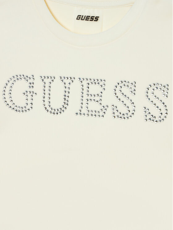 Guess Guess Футболка J4YI48 KBXI2 Écru Regular Fit