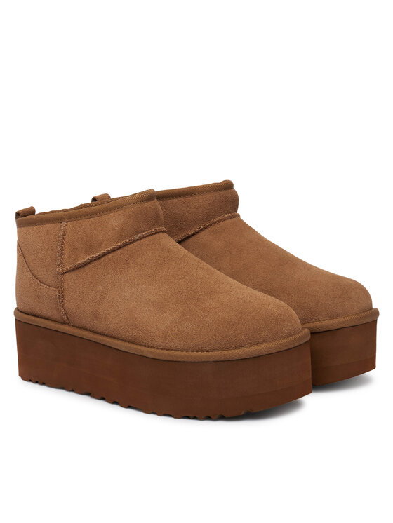 Ugg Sniega zābaki Ugg W Classic Ultra Mini Platform 1135092 Brūns