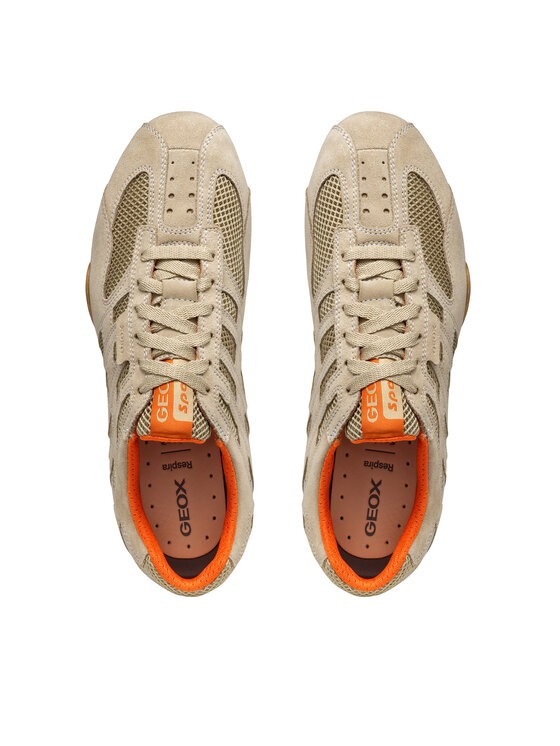 Geox Sneakersy Geox U Snake Original U55MNA 02214 C5004 Beżowy