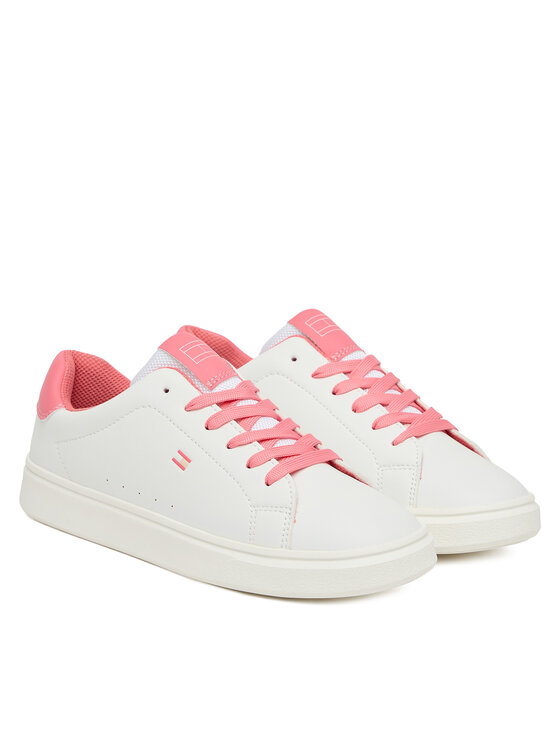 Tommy Hilfiger Сникърси Tommy Hilfiger T3A9-34238-1355 S Бял