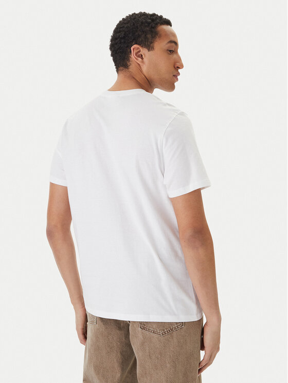 Reebok Reebok Camiseta Harley RK25569CCM Blanco Regular Fit