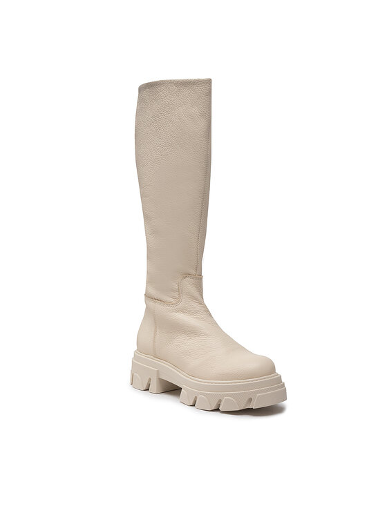 Steve Madden Kozaki Steve Madden Mana SM11002143-03001-287 Beżowy