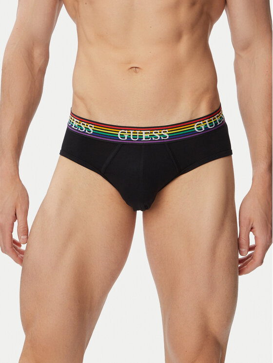 Guess Guess Alsónadrág szett U6GG30 KCD31 Fekete