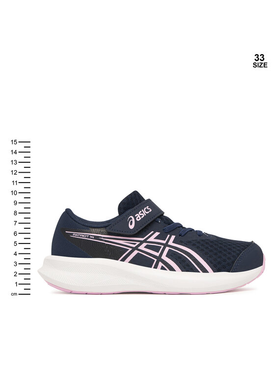 Asics Buty do biegania Asics Patriot 14 Ps 1014A391 Granatowy