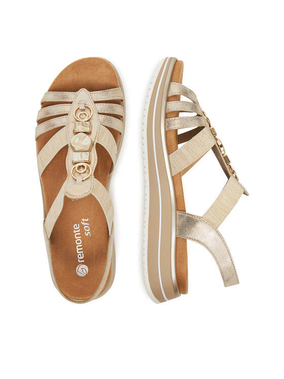 Remonte Sandalias Remonte D1J60-91 Oro