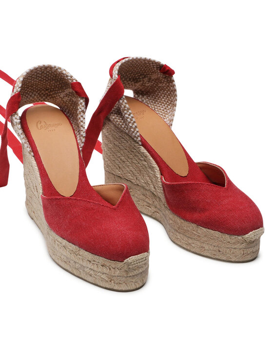 Castañer Espadrile Castañer Chiara/8ED/002 021668-604 Crvena