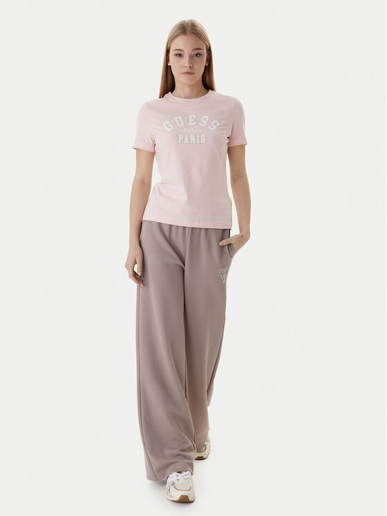 Guess Guess Camiseta V6RI15 J1314 Rosa Regular Fit