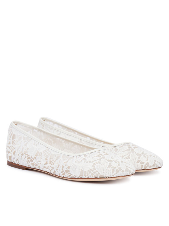 LAUREN RALPH LAUREN Baleriny LAUREN RALPH LAUREN 802P10533001 Biały