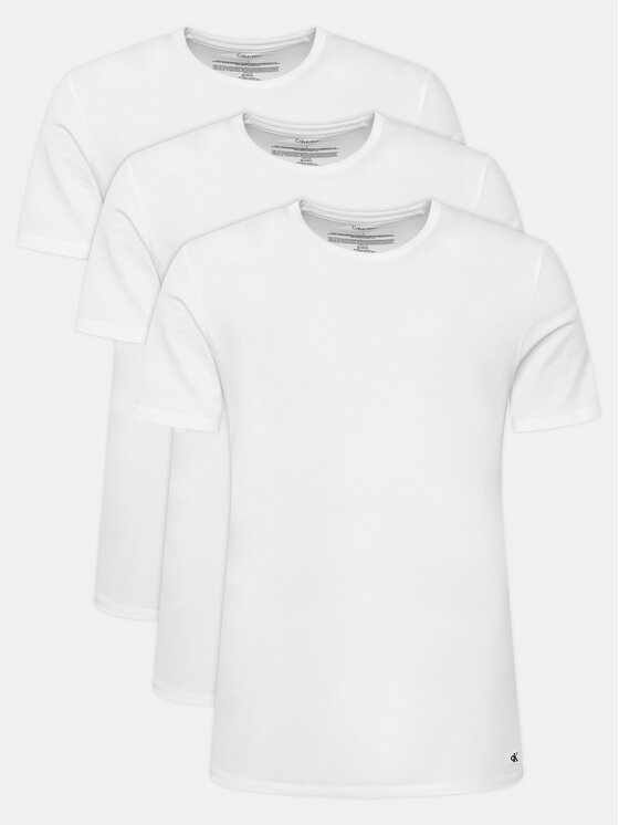Calvin Klein Underwear Calvin Klein Underwear Set di t-shirt LV00NB4185 Bianco Regular Fit