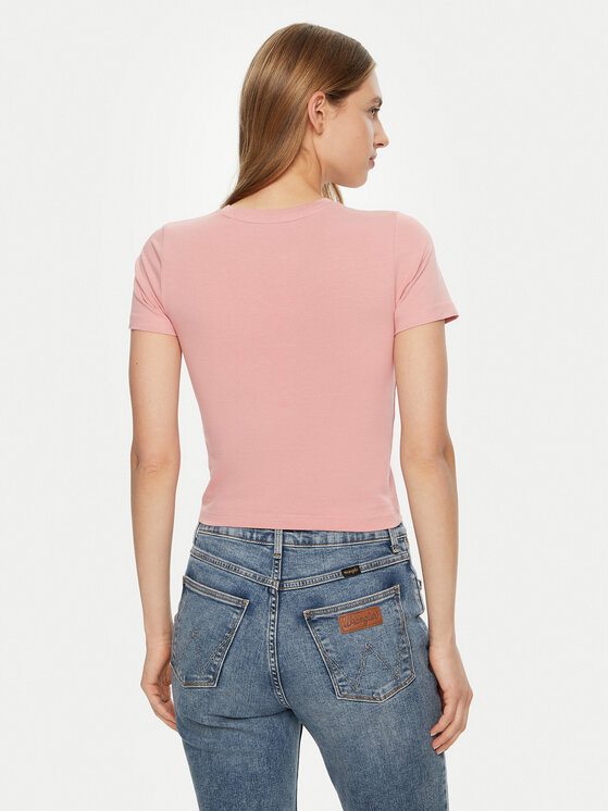 Guess Jeans Guess Jeans Футболка W5RI59 J1314 Рожевий Regular Fit