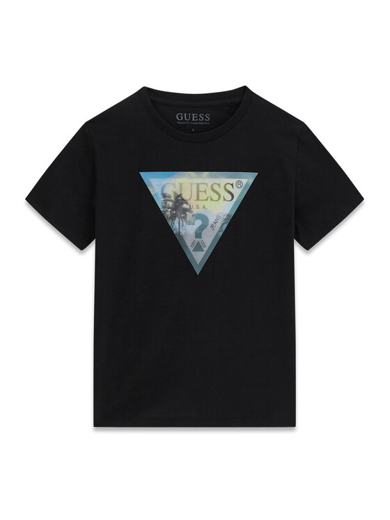 Guess Guess Camiseta L6GI25 K8HM4 Negro Regular Fit