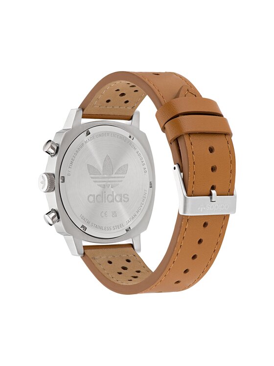 adidas Hodinky adidas Originals Master Originals One Chrono AOFH23576 Hnedá