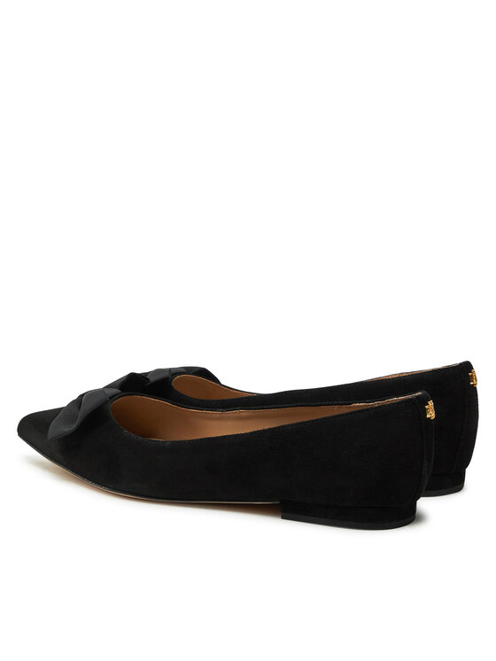 LAUREN RALPH LAUREN Baleriny LAUREN RALPH LAUREN Londyn 802955323002 Czarny