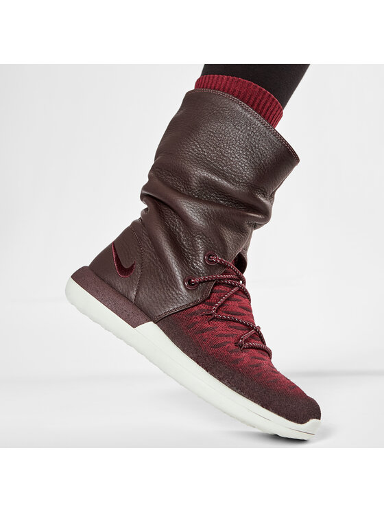 Nike Sneakersy Nike Roshe Two Hi Flyknit 861708 600 Bordová