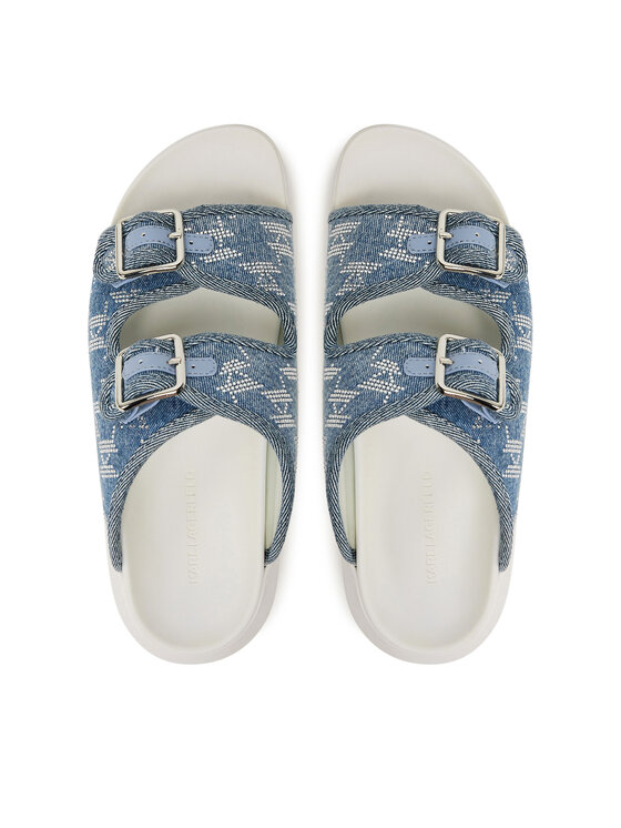KARL LAGERFELD Шльопанці KARL LAGERFELD Kapri Slide KL62505A Голубий