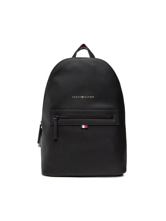 Tommy Hilfiger Mugursoma Tommy Hilfiger Essential Pu Backpack AM0AM09503 Melns