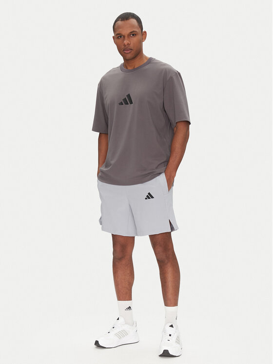 adidas adidas Футболка Z.N.E. JC5483 Сірий Loose Fit