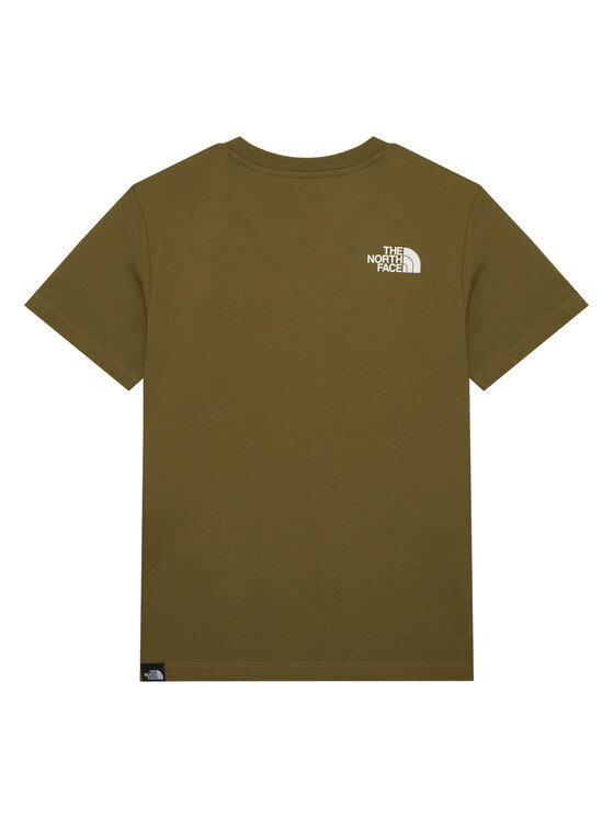 The North Face The North Face Camiseta Simple Dome NF0A87T4 Caqui Regular Fit
