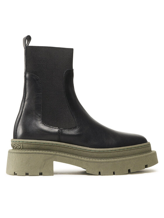 GINO ROSSI Gležnjarji Chelsea Gino Rossi 222FW104K Črna