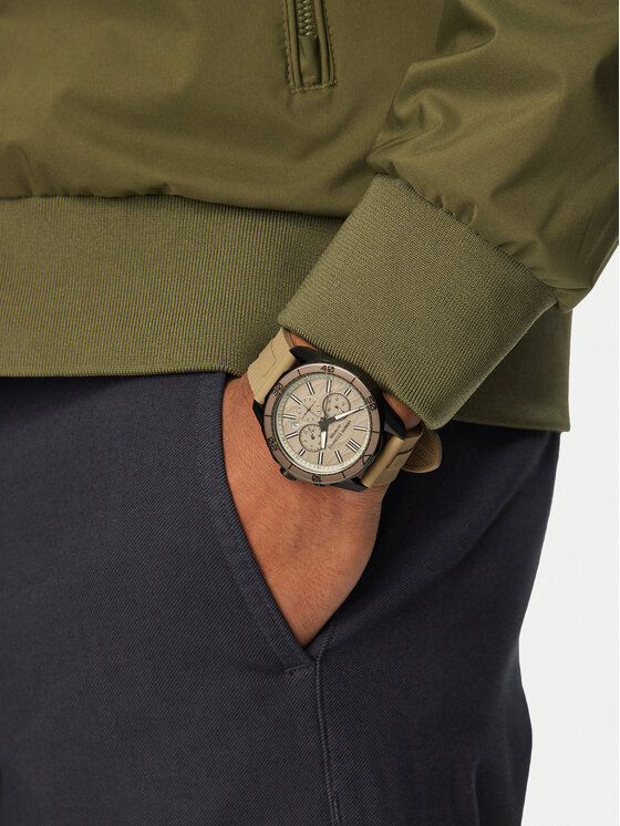 Armani Exchange Годинник Armani Exchange Spencer AX1971 Сірий
