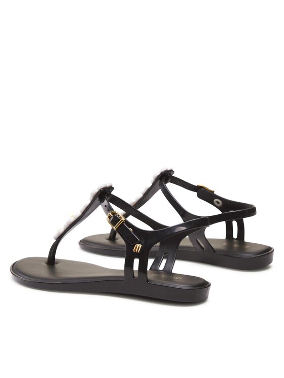 Sandały Melissa Solar Spring Ad 33816 Czarny | Eobuwie.com.pl