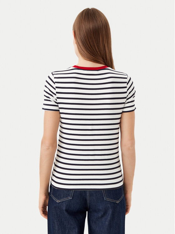 ONLY ONLY Marškinėliai Heart 15318959 Tamsiai mėlyna Regular Fit