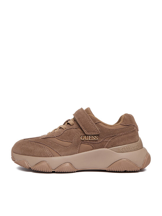 Guess Sneakersy Guess EO-CP40GG24W2026 Beżowy ciemny