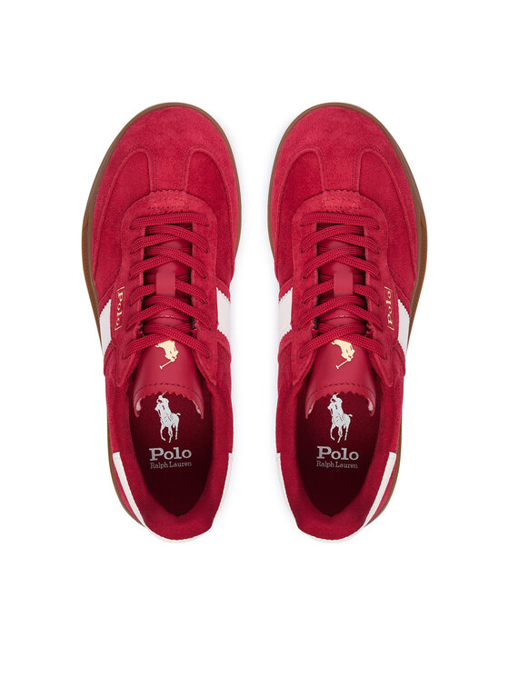 Polo Ralph Lauren Сникърси Polo Ralph Lauren 804956688013 Червен