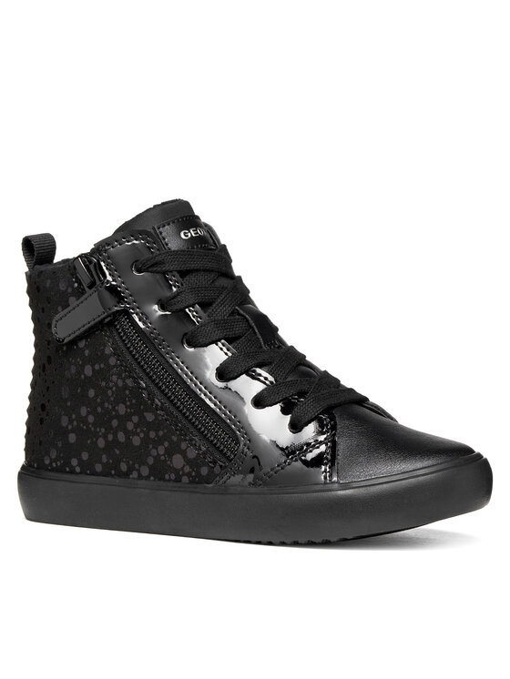 Geox Laisvalaikio batai Geox J Gisli Girl J664ND 0AU02 C9999 D Juoda
