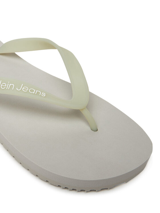 Calvin Klein Jeans Japonke Calvin Klein Jeans Beach Sandal Transparent Tpu YM0YM01267 Siva