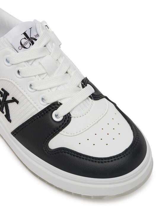 Calvin Klein Jeans Sneakers Calvin Klein Jeans Low Cut Lace-Up Sneaker V3X9-82093-1697 M Alb
