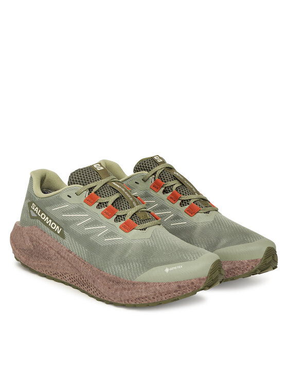 Salomon Взуття для бігу Salomon Aero Blaze 3 Grvl GORE-TEX L47978500 Зелений