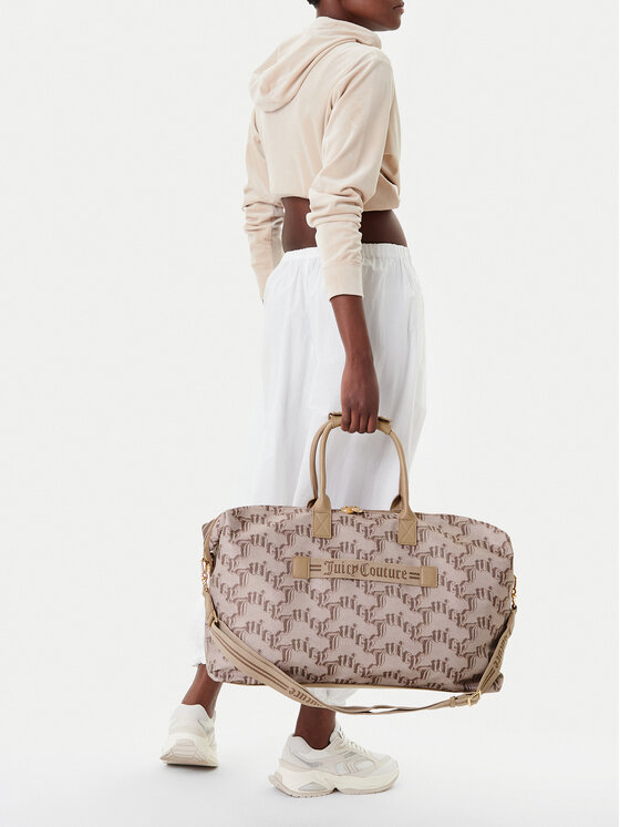 Juicy Couture Víkendová taška Juicy Couture CEO-BIJXT8675WIP Béžová