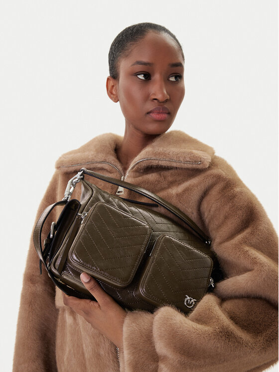 PINKO Rankinė PINKO Cargo Camera Bag Al 25-25 PLTT 105110 A2JC Ruda
