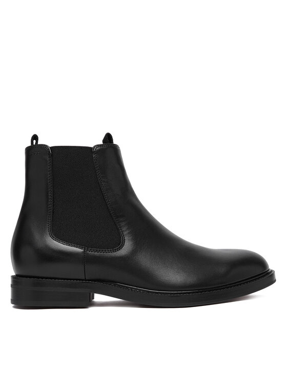 BOSS Členková obuv s elastickým prvkom BOSS Dressletic 50549658 Čierna