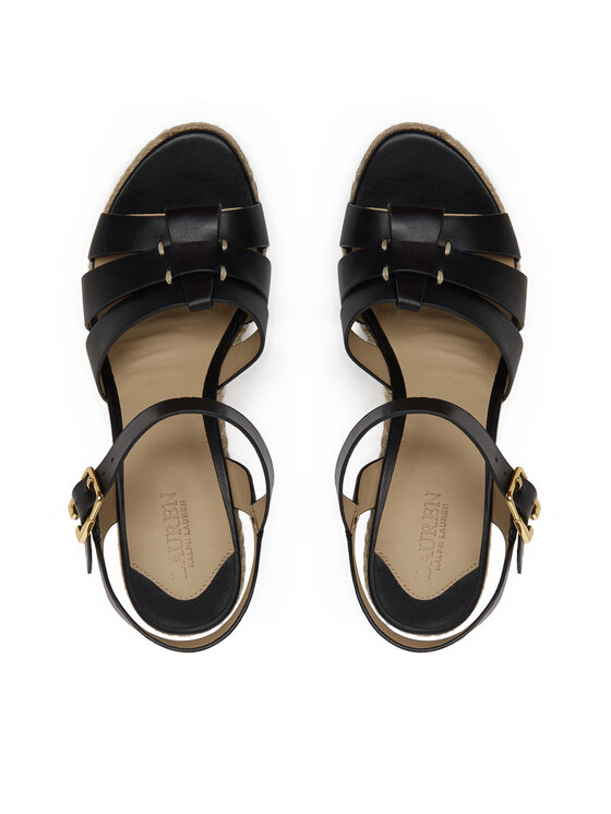 LAUREN RALPH LAUREN Espadrile LAUREN RALPH LAUREN Soffia 802953961002 Negru