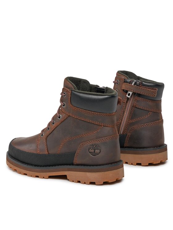 Timberland Trapper stila apavi Timberland Courma Kid Boot W/ Rand TB0A5XHN9311 Brūns