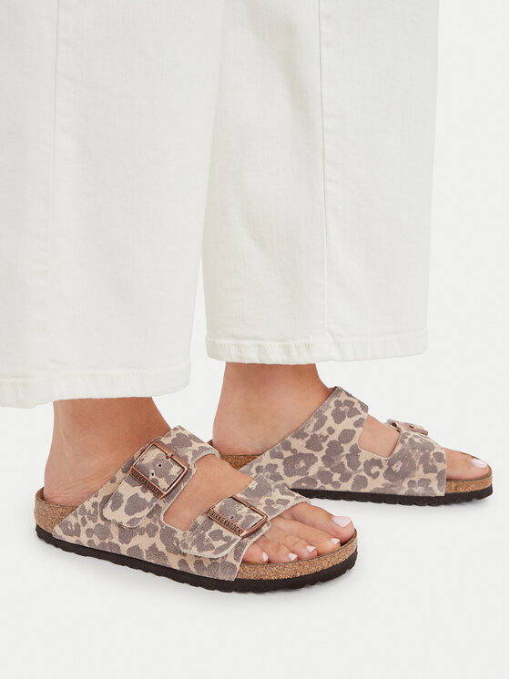 Birkenstock Natikači Birkenstock Arizona Print 1033330 Svetlo rjava