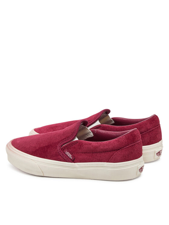 Vans Zapatillas de tenis Vans Classic Slip-On VN000D6YZCF1 Guinda/burdeos