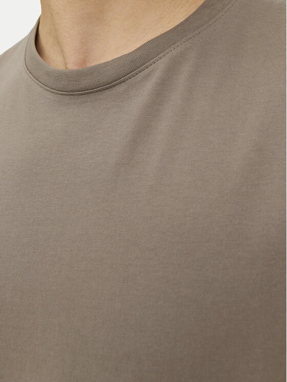 Jack & Jones Jack & Jones Marškinėliai Basic 12156101 Smėlio Regular Fit