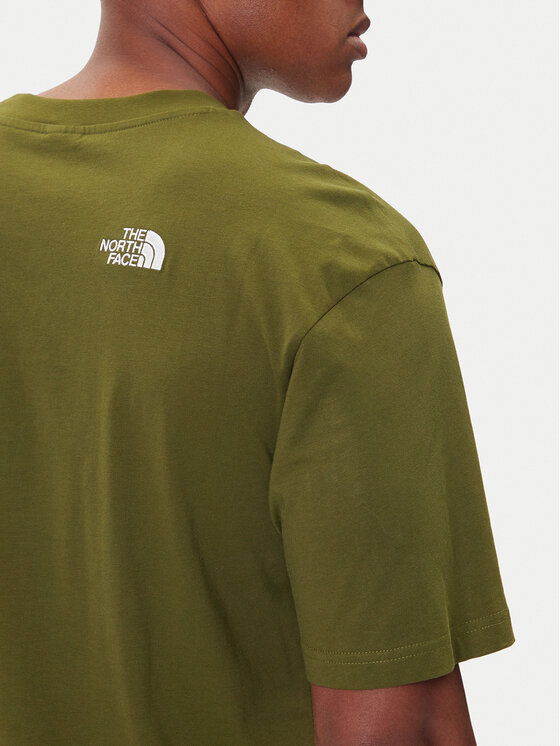 The North Face The North Face Camiseta Simple Dome NF0A87NR Verde Oversize