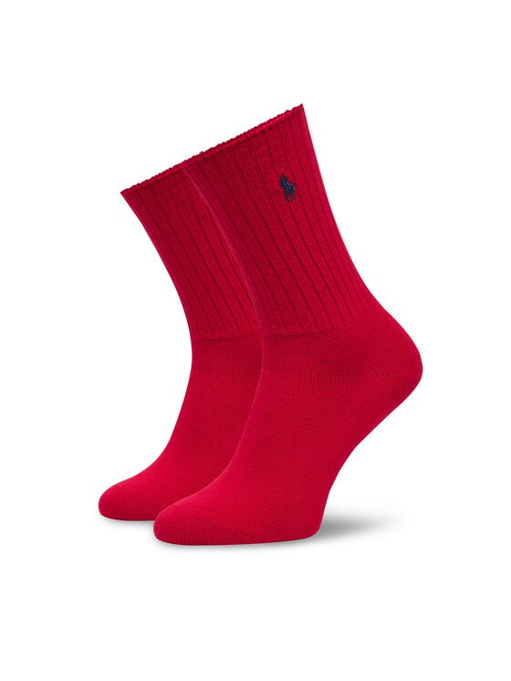 Polo Ralph Lauren Дълги чорапи Polo Ralph Lauren 455P10242010 Червен