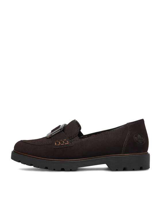 Rieker Loafers Rieker CEO-45553-25 Tmavo hnedá