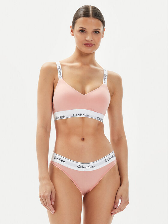 Calvin Klein Underwear Calvin Klein Underwear Varrásmentes melltartó 000QF7059E Koral